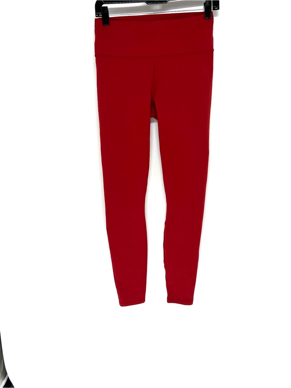 Fabletics power hold leggings medium red